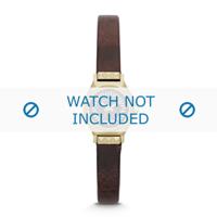 Diesel horlogeband DZ5394 Leder Bruin 10mm - thumbnail