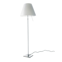 Luceplan Costanza Vloerlamp - Alu - Wit - thumbnail