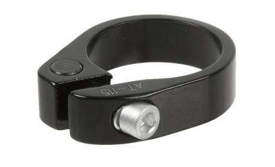Zoom zadelpenklem 34.9mm zwart op kaart