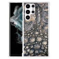 Samsung Galaxy S22 Ultra Case Anti-shock Krokodillenprint - thumbnail