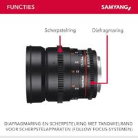 Samyang 24mm T1.5 ED AS IF UMC II Canon VDSLR - thumbnail