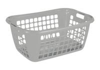 Sunware basic wasmand 65 cm zilver - thumbnail