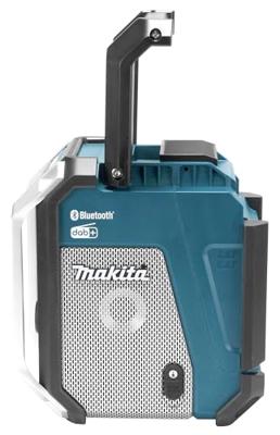 Makita Bouwradio DAB, DAB+ AUX, Bluetooth, USB Spatwaterbestendig, Stofvast Turquoise, Zwart, Zilver - thumbnail