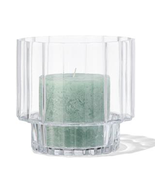 HEMA Lantaarn ⌀18x16.5cm glas retro (transparant)