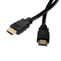 ROLINE RM 8K HDMI Ultra HD-kabel met ethernet, Male/Male, zwart, 2 m - thumbnail