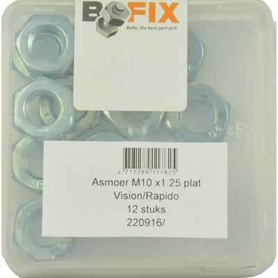 Bofix asmoer m10x1.25 plat vision/rapido/e-bike (12st)