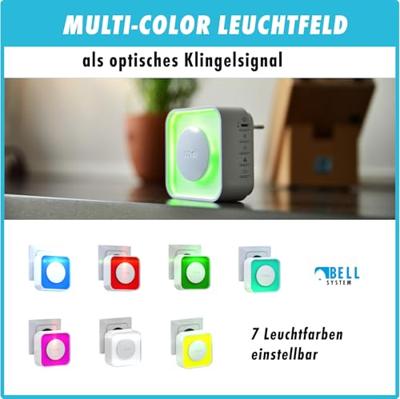 m-e modern-electronics 41368 Zender voor Draadloze deurbel