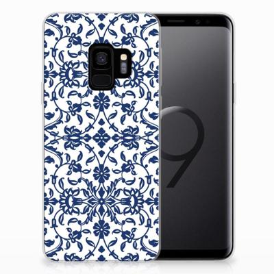 Samsung Galaxy S9 | TPU Case | Flower Blue
