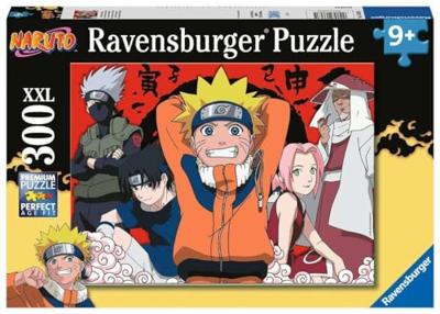 Ravensburger legpuzzel de avonturen van naruto, 300st.