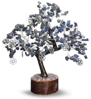 Edelstenen Sodaliet Boompje - Bescherming - Groot