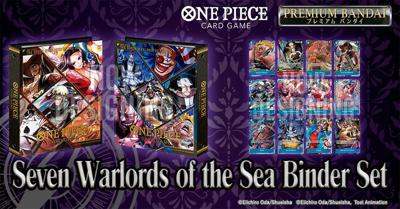 One Piece TCG - Seven Warlords of the Sea Binder Set One Piece TCG - Seven Warlords of the Sea Binder Set