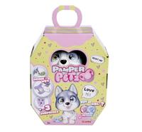 Smoby - Pamper Petz - Husky ter adoptie - 4 accessoires - Geleed - Hout en plas - Adoptiecertificaat - Vanaf 3 jaar - thumbnail