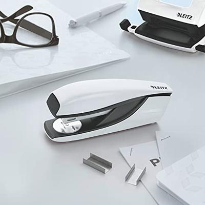 Leitz NeXXt WOW 5502 nietmachine, wit metallic, op blister Leitz NeXXt WOW 5502 nietmachine, wit metallic, op blister