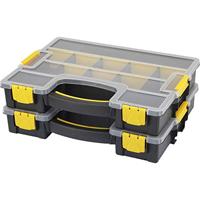 Basetech Assortimentsdoos (l x b x h) 370 x 286 x 140 mm Aantal vakken: 15 Variabele onderverdeling Inhoud 1 stuk(s) - thumbnail