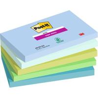 Memoblok 3m post-it 655 76mmx127mm ss oasis | 12 stuks - thumbnail