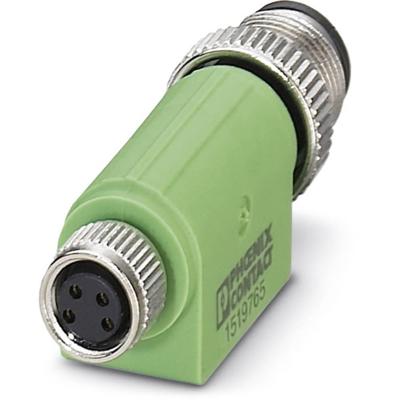 Phoenix Contact 1519765 Sensor/actuator verdeler en adapter M8, M12 Aantal polen (sensoren): 4 Adapter, recht 5 stuk(s)