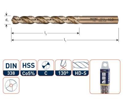 Rotec Spiraalboor din338 co 3.2mm