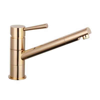 CORNWALL ééngreepsmengkraan keuken, koper-look kraan met draaibare uitloop en draaibereik 150° keramische schijven geluidsarme, verwisselbare 35 mm-cartouche flexibele metalen aansluitslangen CORNWALL ééngreepsmengkraan keuken, koper-look kraan met draaibare uitloop en draaibereik 150° keramische schijven geluidsarme, verwisselbare 35 mm-cartouche flexibele metalen aansluitslangen