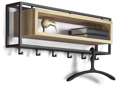 Kapstok Jules Zwart Medium