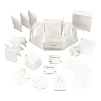 Creativ Company Explosion box geschenkdoos off-white set