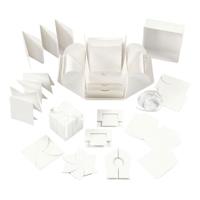 Creativ Company Explosion box, afm 7x7x7,5+12x12x12 cm, off-white, 1 stuk - thumbnail