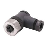 Phoenix Contact 1553284 Sensor/actuator connector, niet geassembleerd M12 Aantal polen (sensoren): 4 Bus, haaks 1 stuk(s) Piece - thumbnail