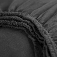 Cinderella hoeslaken jersey 200x210/220 anthracite - thumbnail