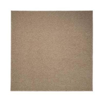 Tapeso Vierkant vloerkleed Lush - beige - 240x240 cm Tapeso Vierkant vloerkleed Lush - beige - 240x240 cm