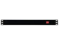 EUROLITE Distributor R19-8 1U bk 2.7m - thumbnail