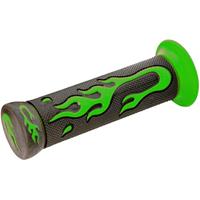 VPARTS Rubber handvat "flame pr. retaining loops yello tnt flame decor, 623am - thumbnail