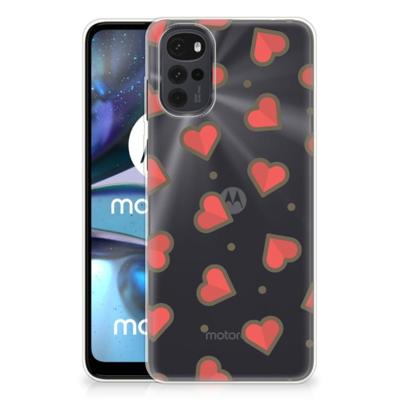 Motorola Moto G22 | TPU bumper | Hearts Motorola Moto G22 | TPU bumper | Hearts