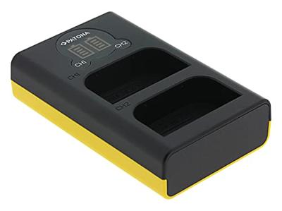 Olympus BLX-1 Dual LCD USB lader (Patona)