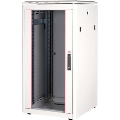 ROLINE 19-inch netwerkkast Pro 22 U, 600x600 BxD Glazen deur grijs ROLINE 19-inch netwerkkast Pro 22 U, 600x600 BxD Glazen deur grijs