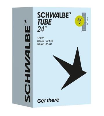 SCHWALBE binnenband av9 24" 28/47-507/541 av 40mm
