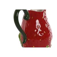 Kruik Home ESPRIT Rood Keramiek - thumbnail