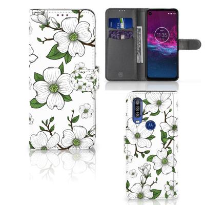 Motorola One Action Hoesje Dogwood Flowers Motorola One Action Hoesje Dogwood Flowers