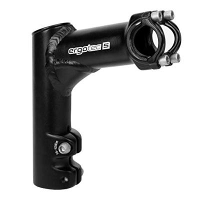 Ergotec voorbouw "comfi" ahead stem comfi 15° 25,4/100 mm black