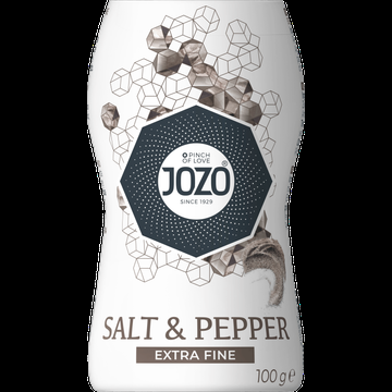 JOZO Salt & Pepper Extra Fine 100 g bij Jumbo JOZO Salt & Pepper Extra Fine 100 g bij Jumbo