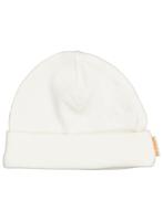 HEMA Newborn muts bamboe rib (wit) - thumbnail