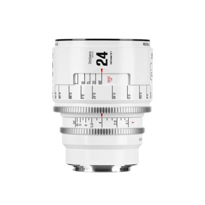 7Artisans INFINTE 24mm T2.1 Full-Frame Wit - EF-mount