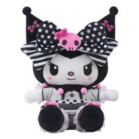 Sanrio Pink Black Party Series Plush Figure Kuromi L 22 cm - thumbnail