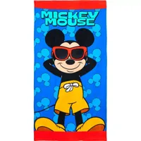 Mickey Mouse strandlaken Oranje 70 x 140 cm - polyester - thumbnail