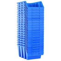 Stapelbakken 20 st kunststof blauw - thumbnail