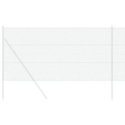 VidaXL Hexagon hek groen 1 x 50 m pvc