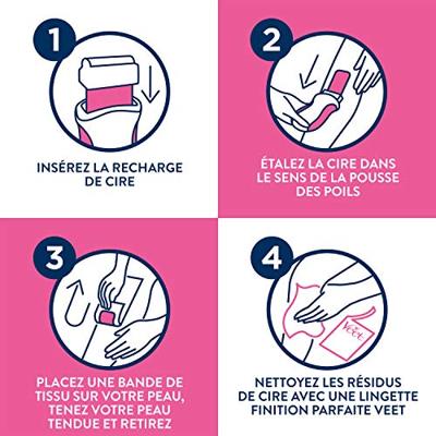 Veet Easy wax navulling 50 Milliliter Veet Easy wax navulling 50 Milliliter