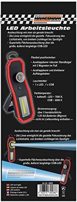 Brüder Mannesmann COB LED Werklamp (Hobby) - 30658