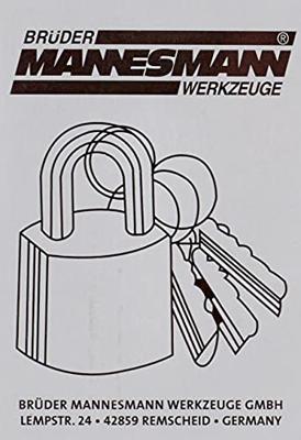 Brüder Mannesmann Messing cil/hangslot 40 mm (Hobby) - 413-40