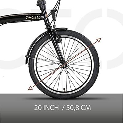 Pacto Eleven 20 inch Vouwfiets 3v