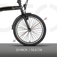 Pacto Eleven 20 inch Vouwfiets 3v - thumbnail