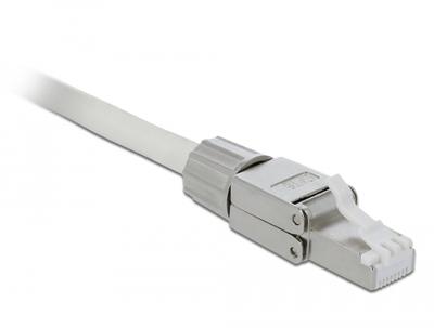 Delock Delock - Netzwerkanschluss - RJ-45 (M) - STP RJ45-stekker CAT.... 6 STP zonder gereedschap 86476 Grijs 1 stuk(s) Delock Delock - Netzwerkanschluss - RJ-45 (M) - STP RJ45-stekker CAT.... 6 STP zonder gereedschap 86476 Grijs 1 stuk(s)